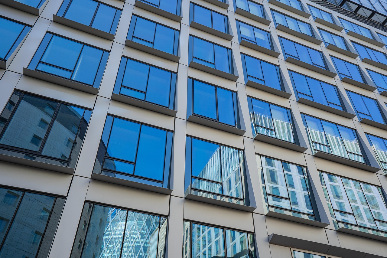 Modern professional building exterior representing facility location